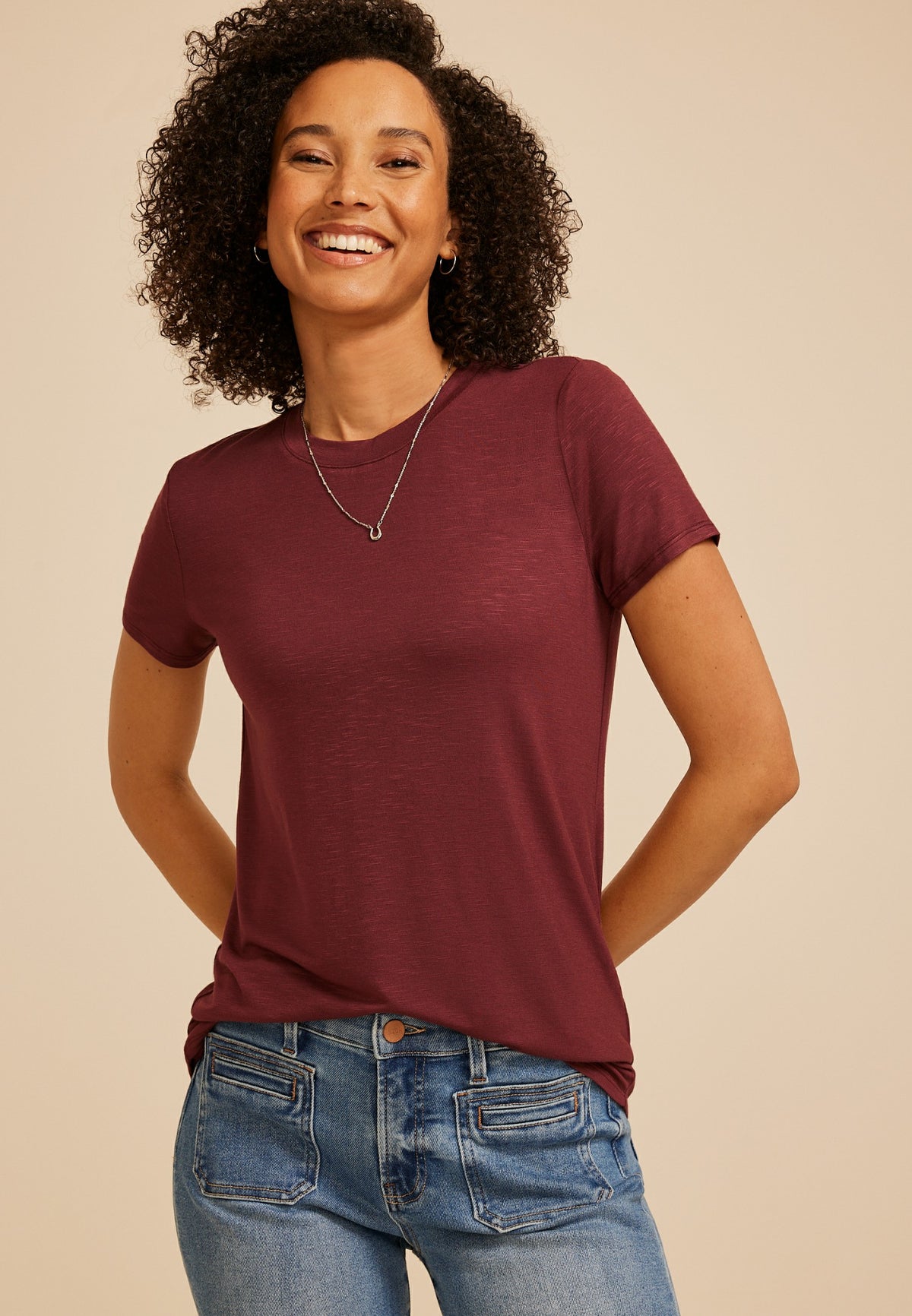 Maurices 24/7 Kennedy Crew Neck Tee