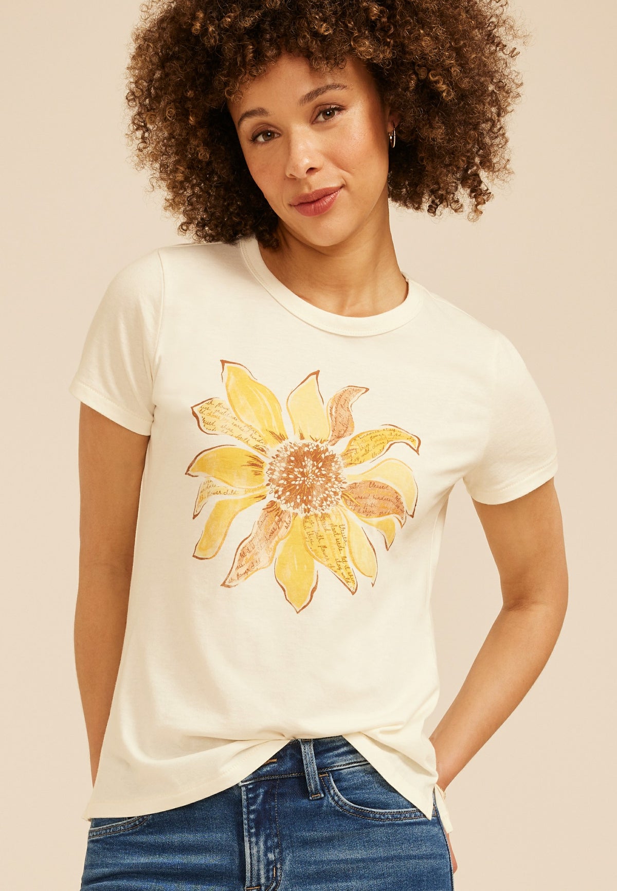 Maurices Sunflower Classic Fit Graphic Tee