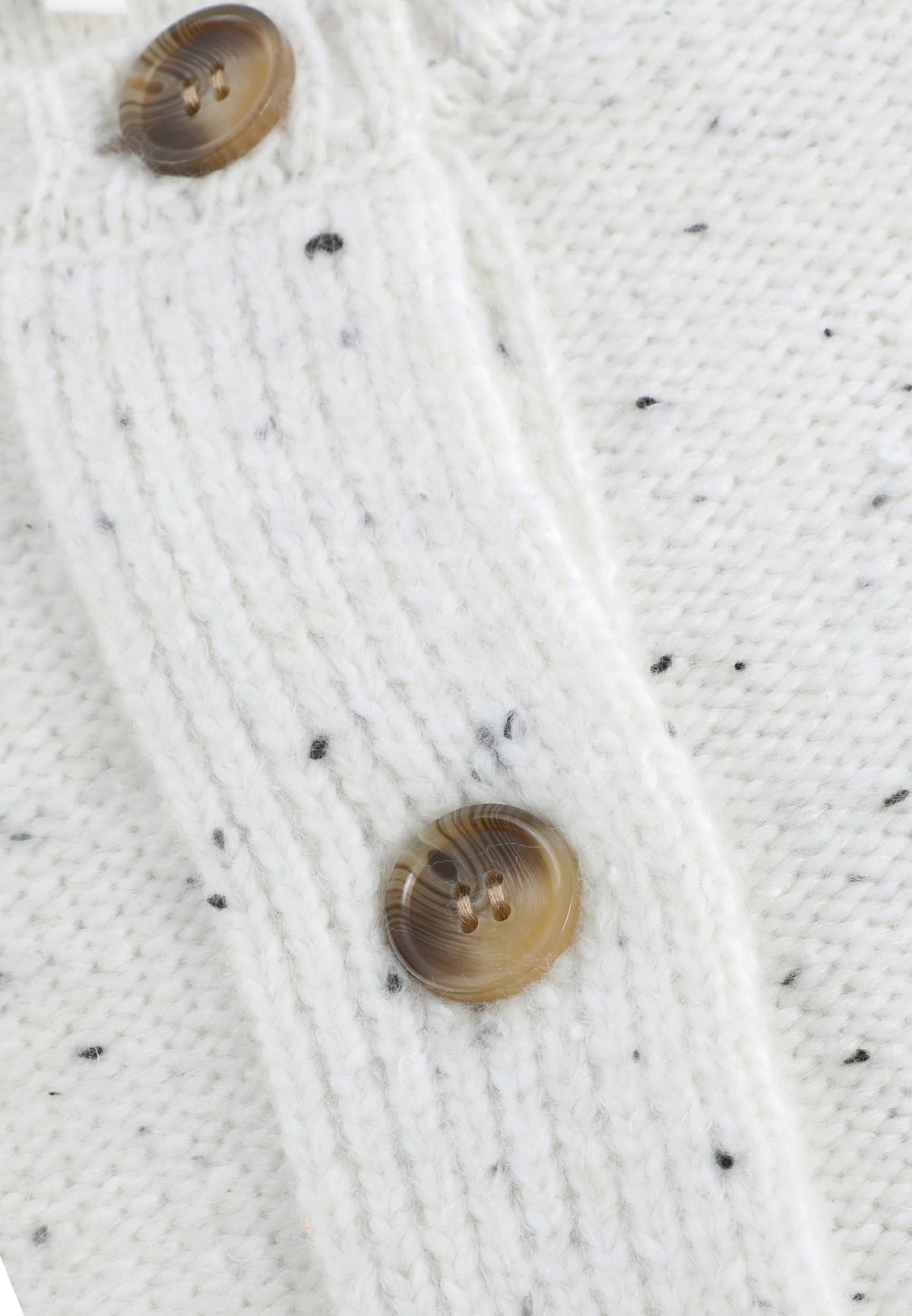 Maurices Speckled Button Front Sweater Vest