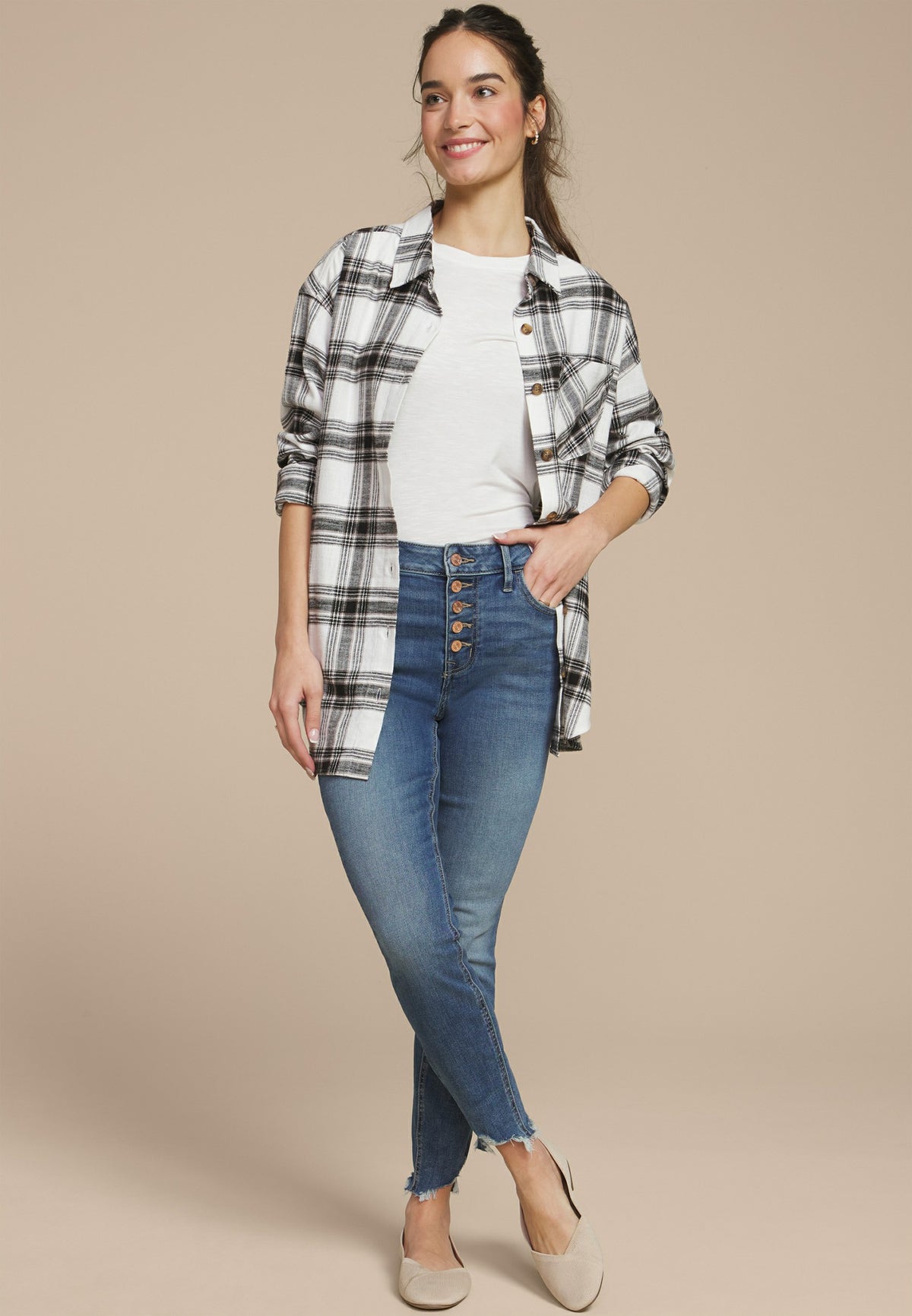 Maurices m jeans by maurices™ High Rise Button Fly Ankle Jegging