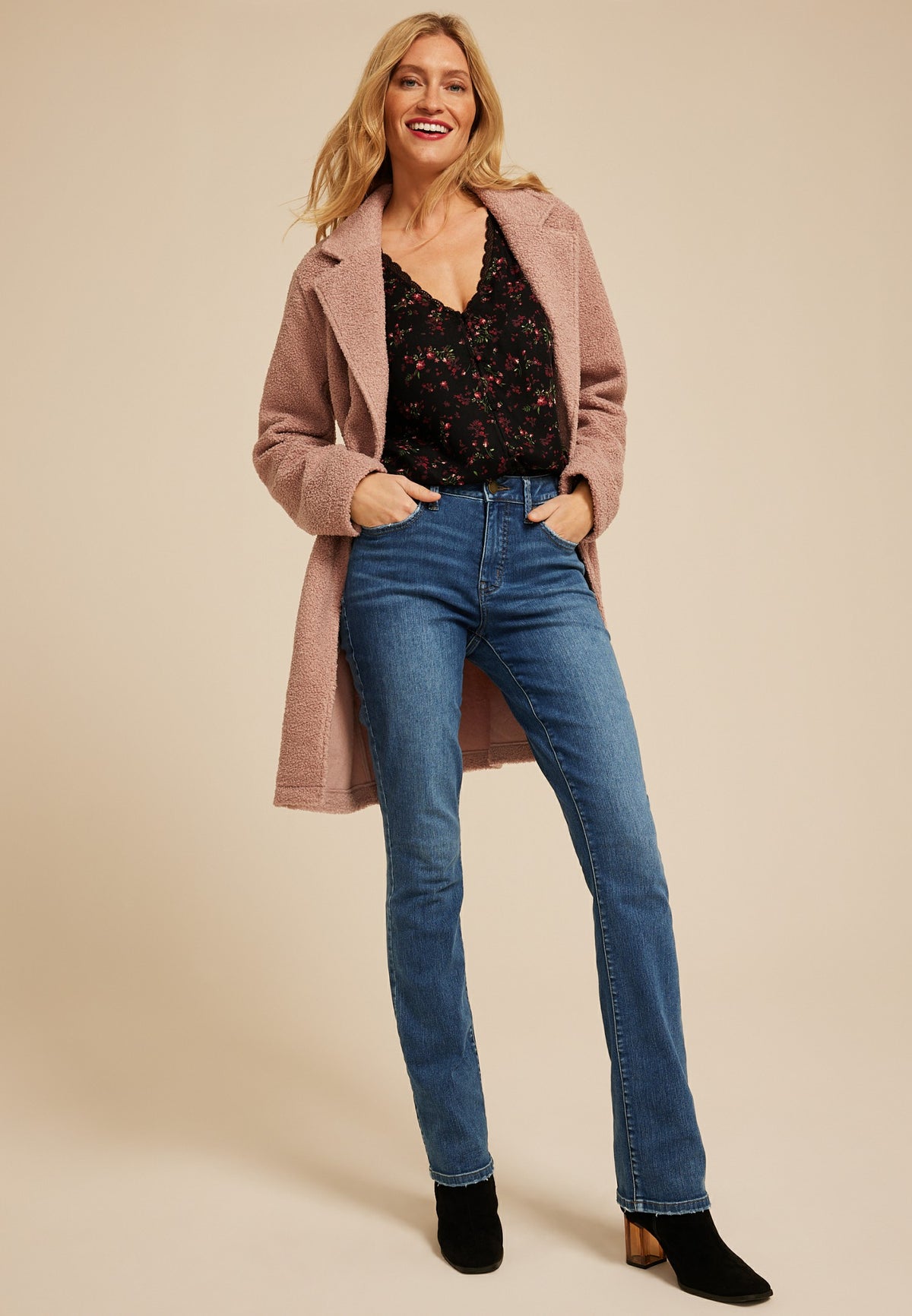 Maurices Everflex™ High Rise Back Dart Slim Boot Jean