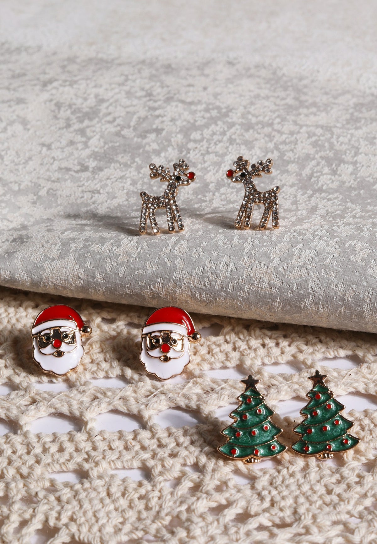 Maurices Holiday Icons Earring Set