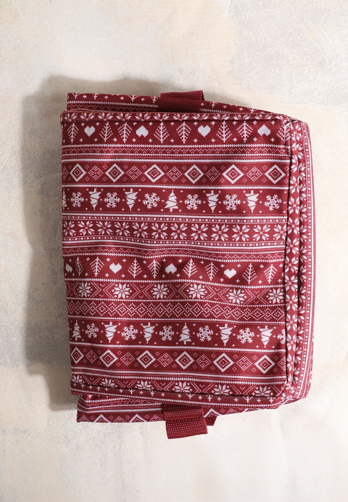 Maurices Holiday Everyday Adventure Fair Isle Foldable Tote