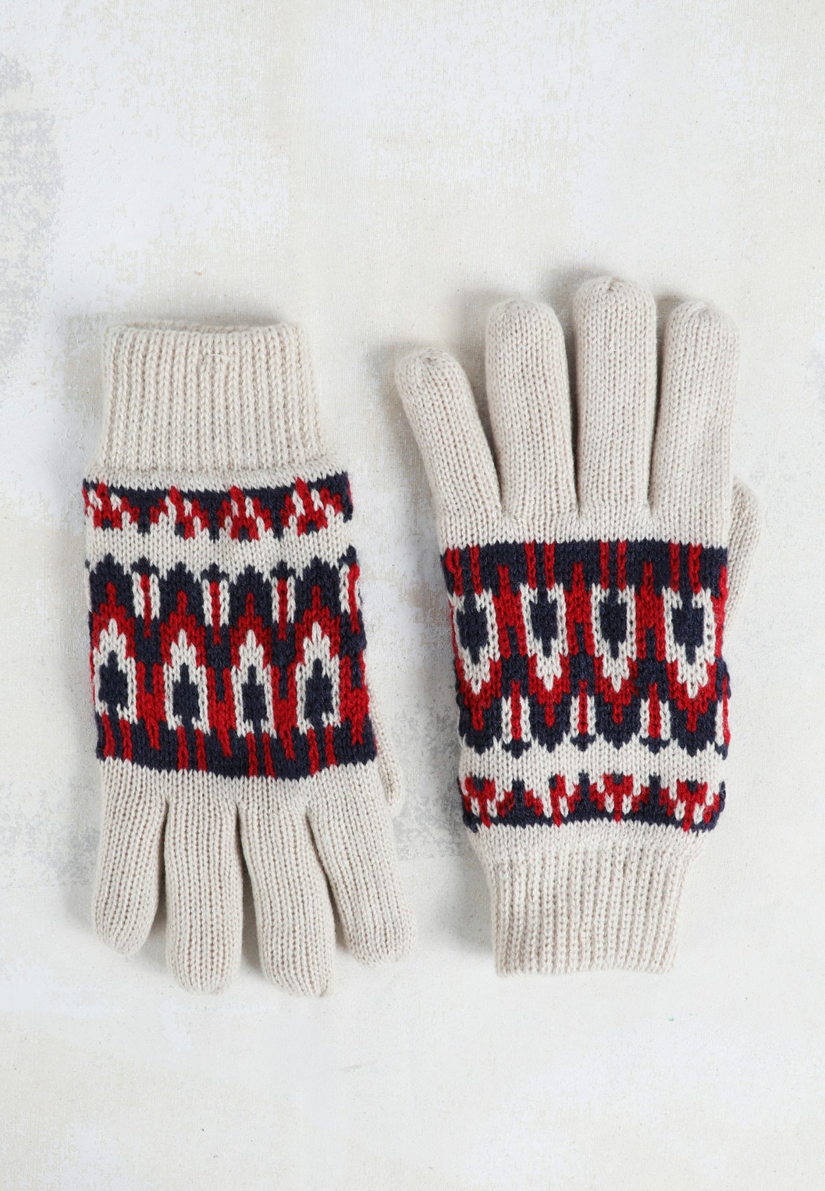 Maurices Nordic Fair Isle Lined Gloves