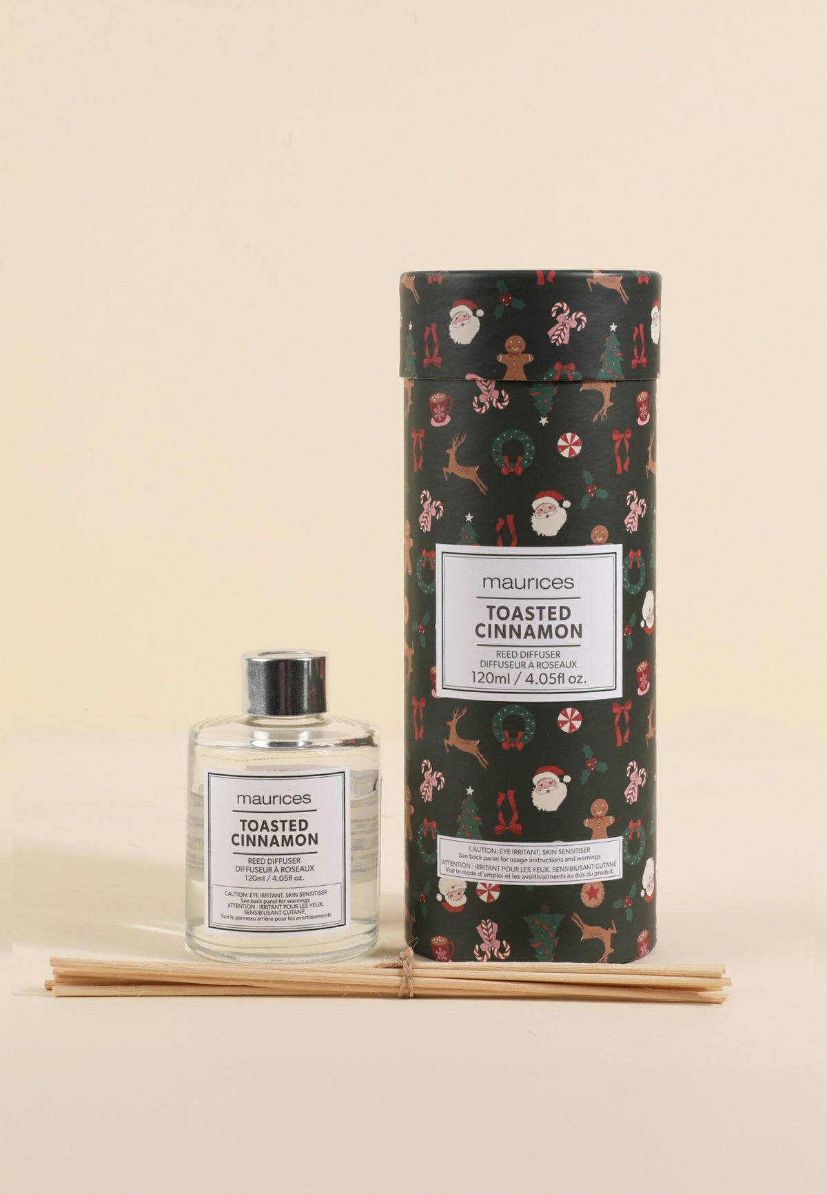 Maurices Toasted Cinnamon Holiday Reed Diffuser