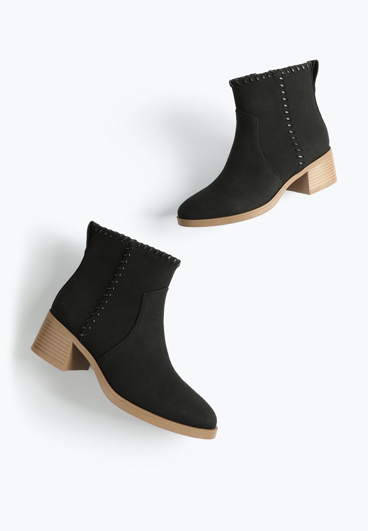Maurices SuperCush Whipstitch Ankle Boots