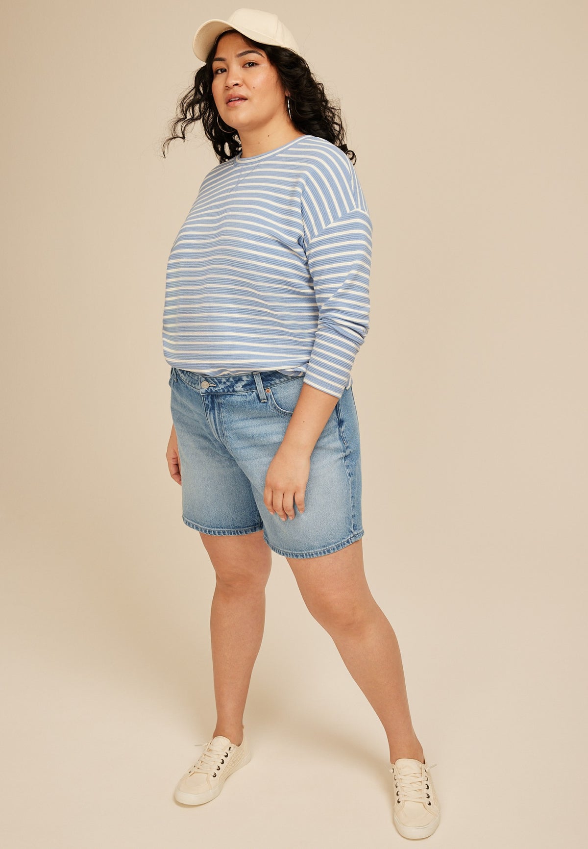 Maurices Plus Size m jeans by maurices™ High Rise 7in Relaxed Short