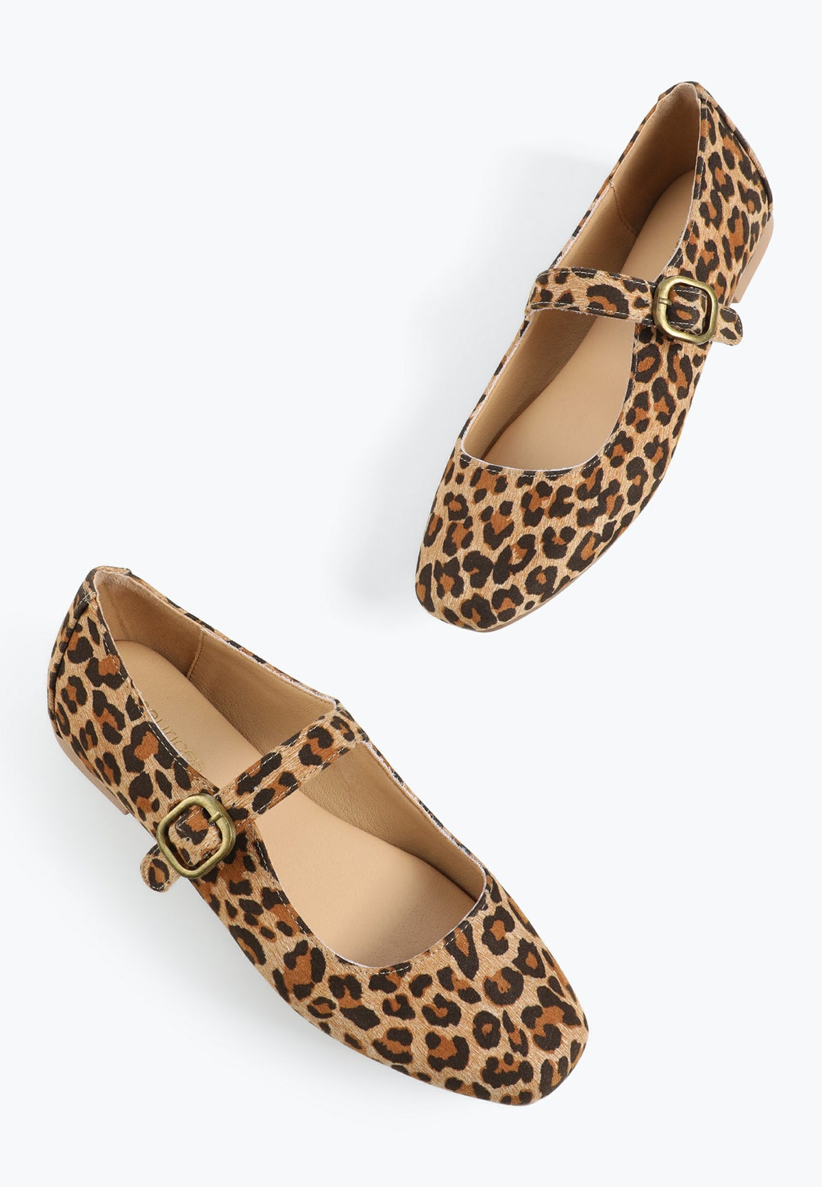 Maurices SuperCush Ivy Mary Jane Leopard Flat