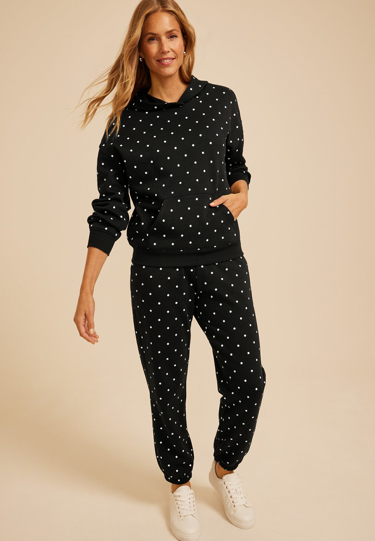 Maurices Polka Dot Hoodie