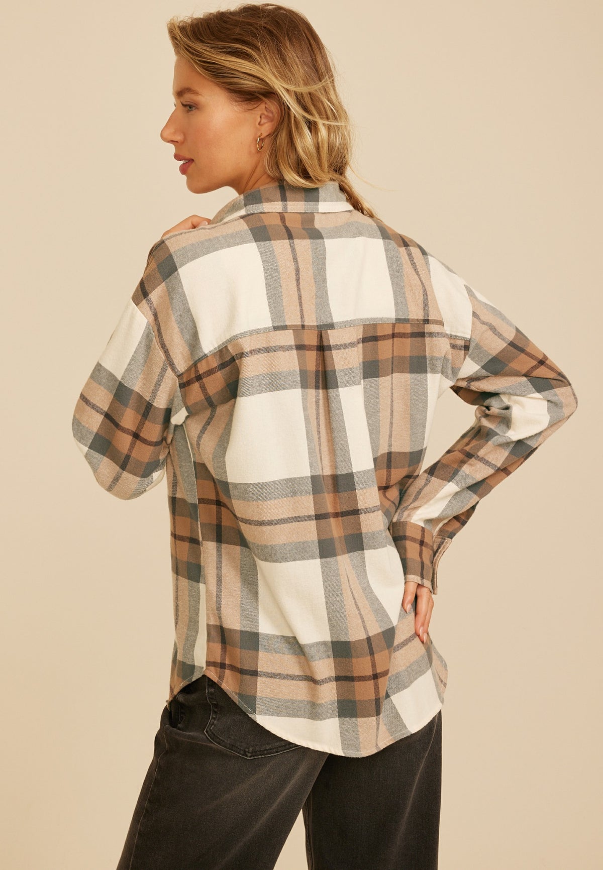 Maurices Plaid Button Down Shirt