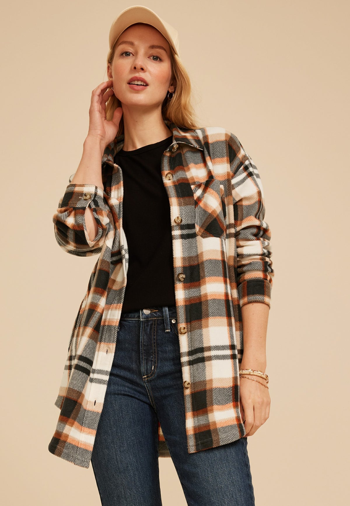 Maurices Wilder Plaid Shacket
