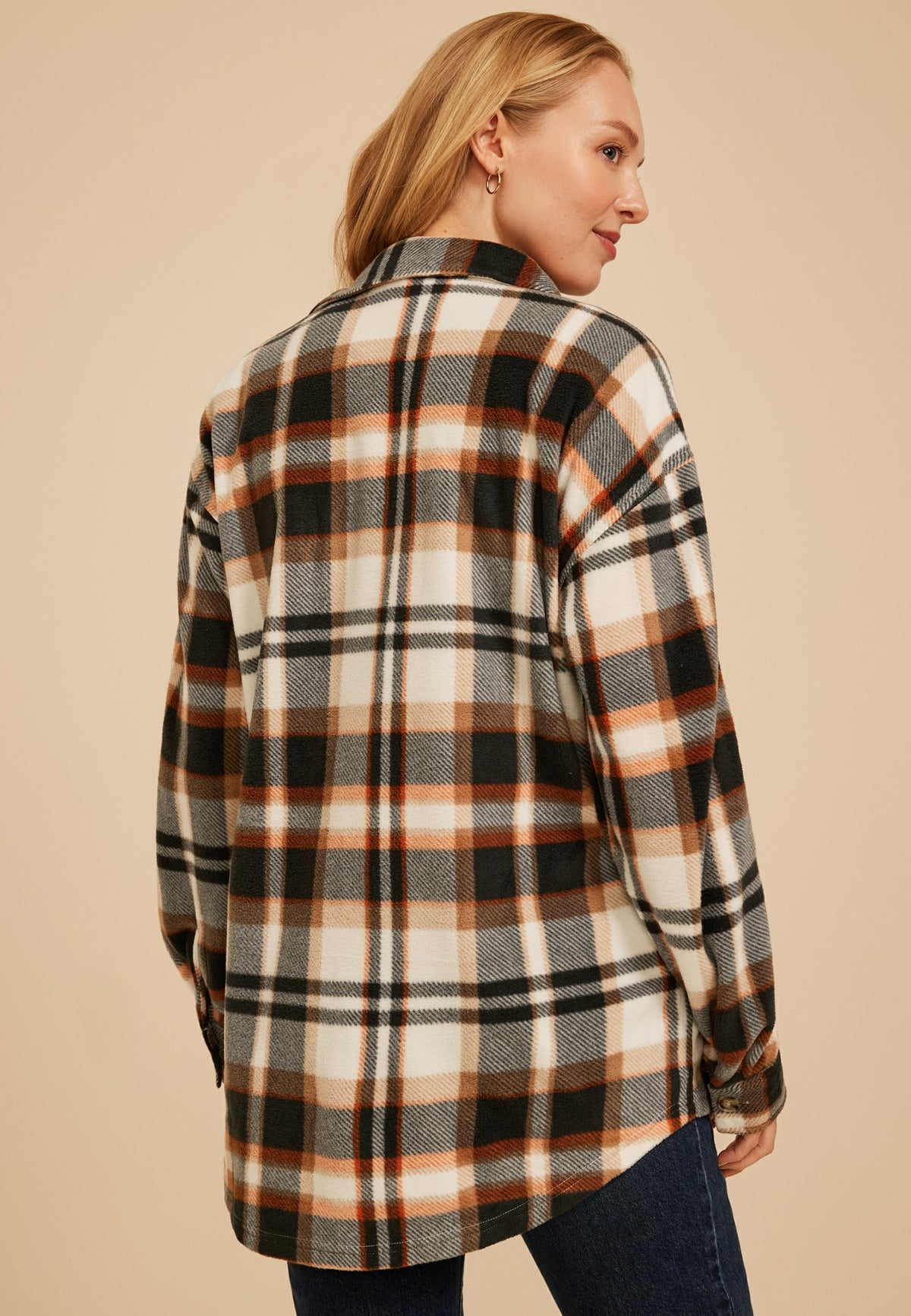 Maurices Wilder Plaid Shacket