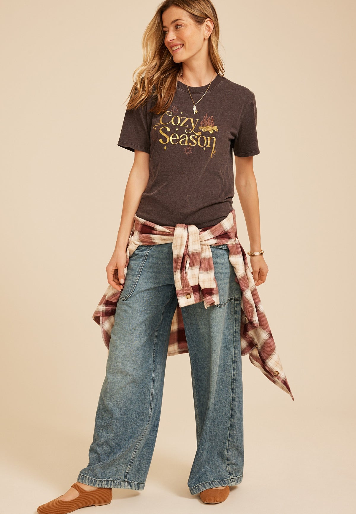 Maurices Cozy Season Vintage Fit Graphic Tee