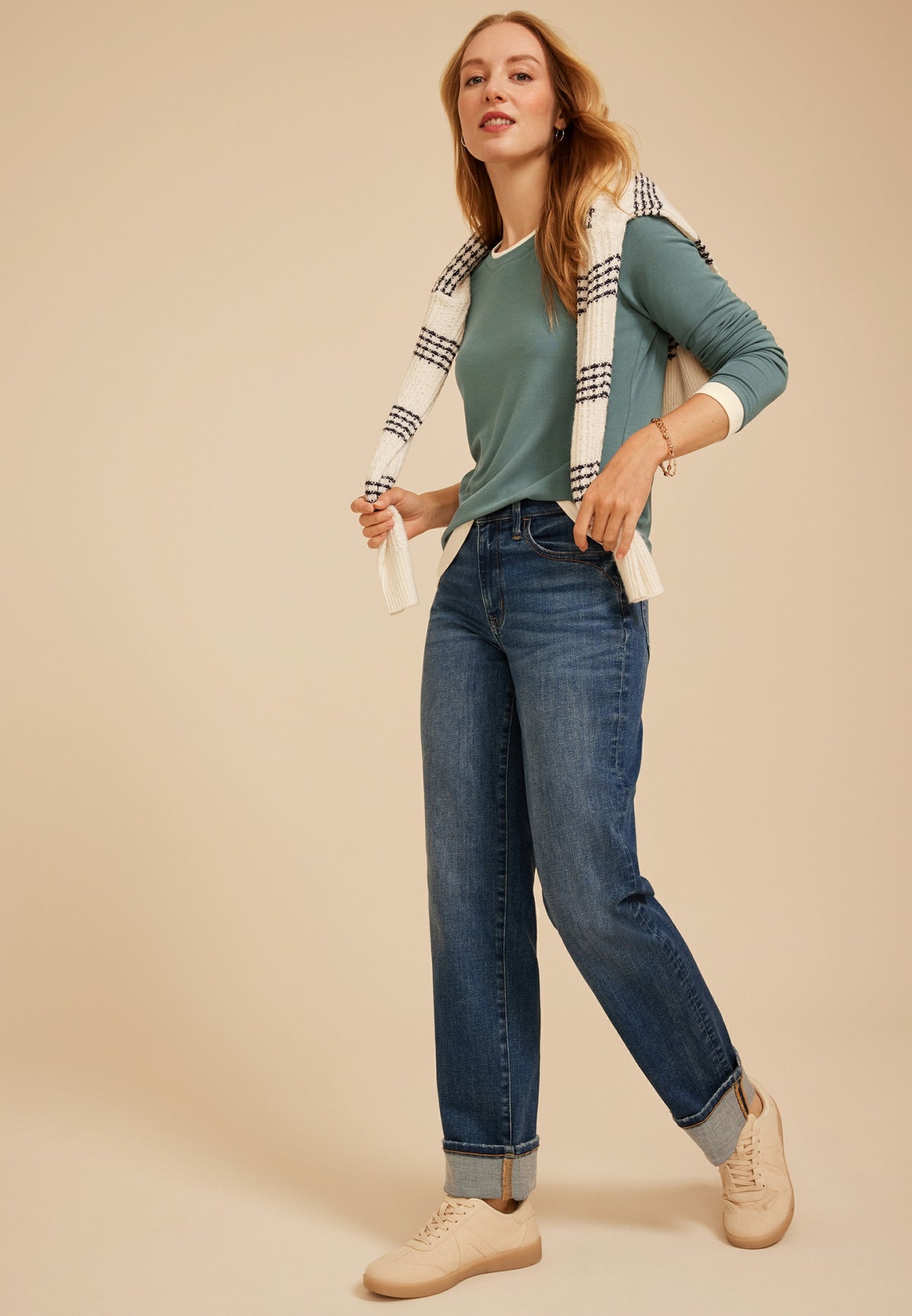 Maurices 24/7 Twofer Long Sleeve Tee