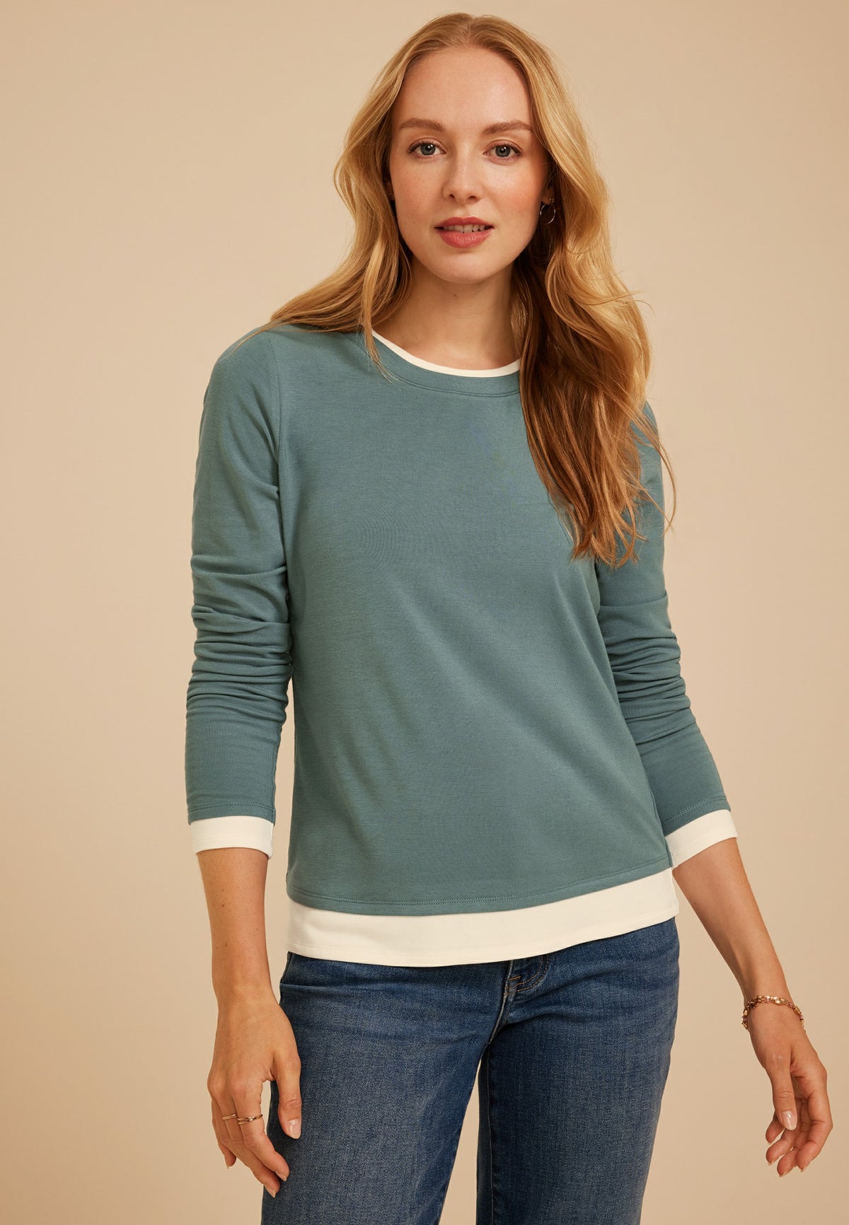 Maurices 24/7 Twofer Long Sleeve Tee