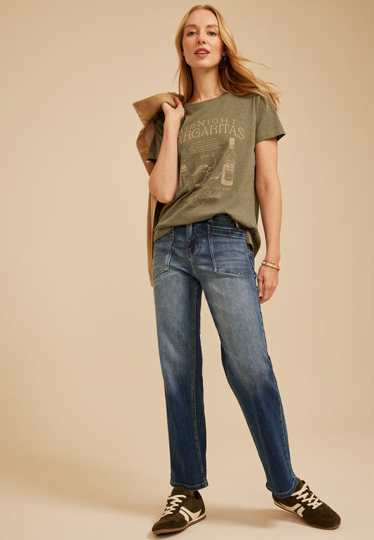 Maurices Midnight Margaritas Classic Fit Graphic Tee
