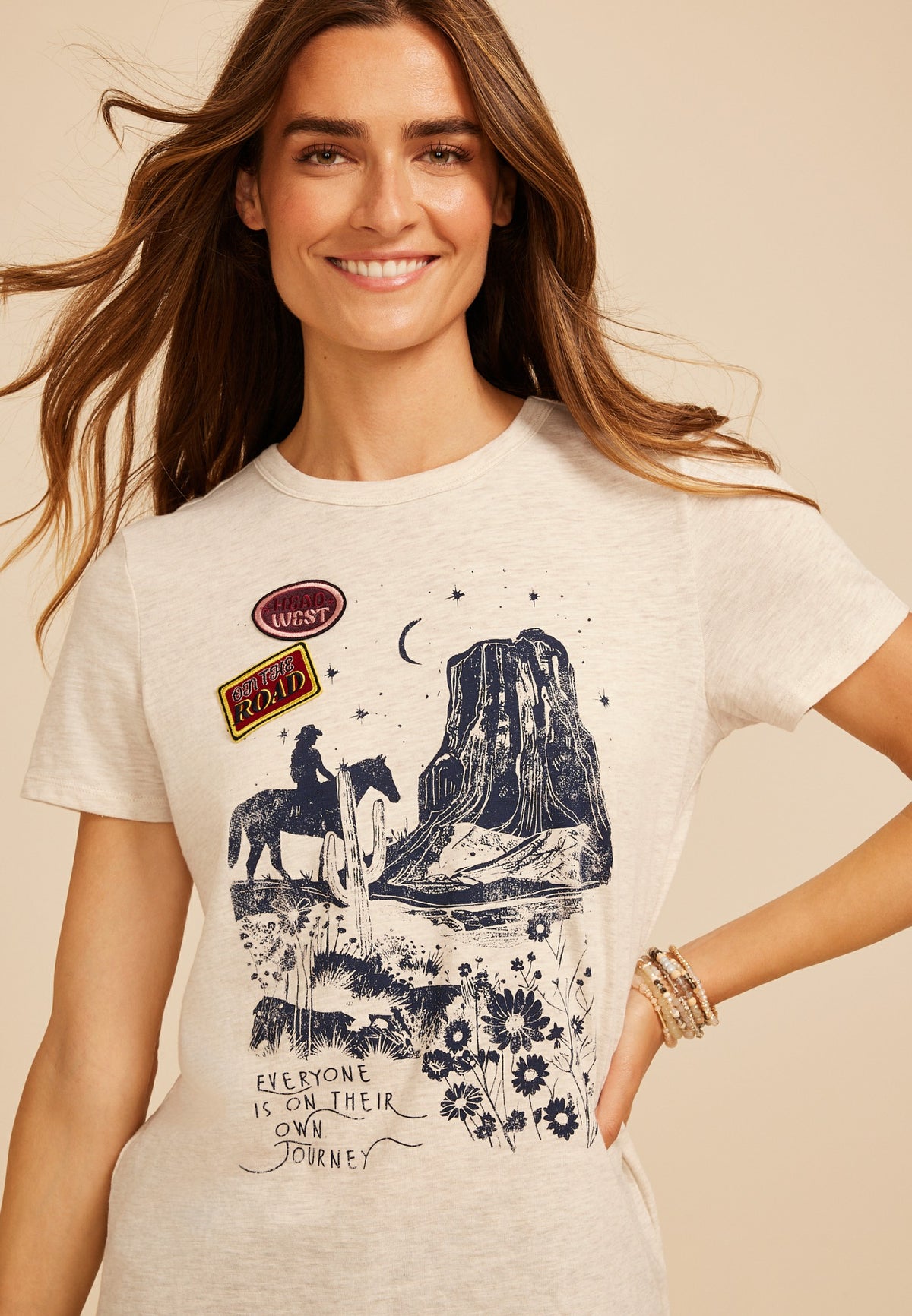 Maurices Own Journey Western Classic Fit Graphic Tee