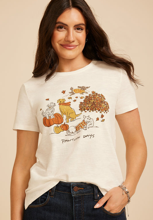 Maurices Pawtumn Days Classic Fit Graphic Tee