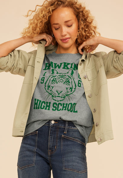 Maurices Hawkins High School Vintage Fit Graphic Tee