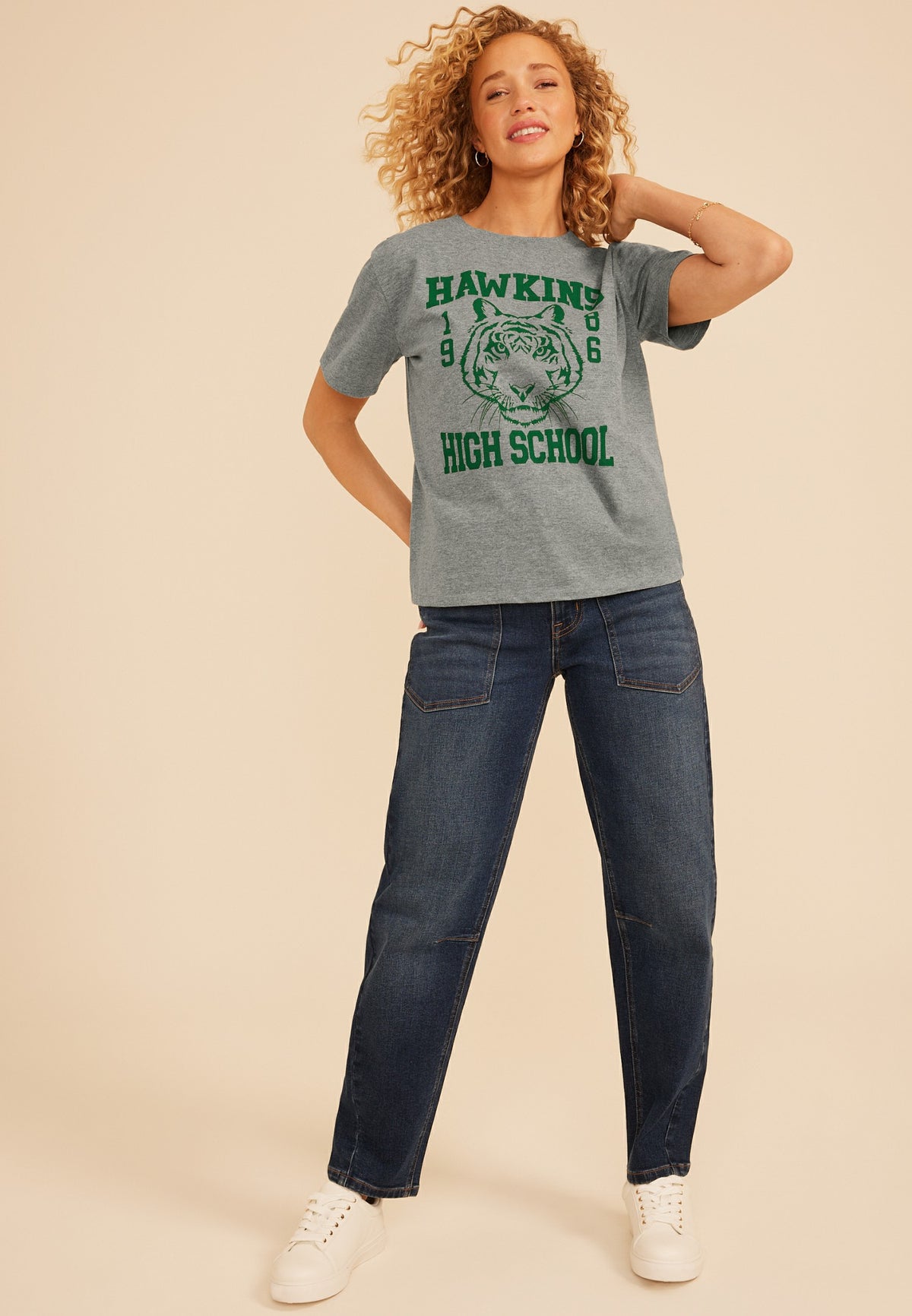 Maurices Hawkins High School Vintage Fit Graphic Tee