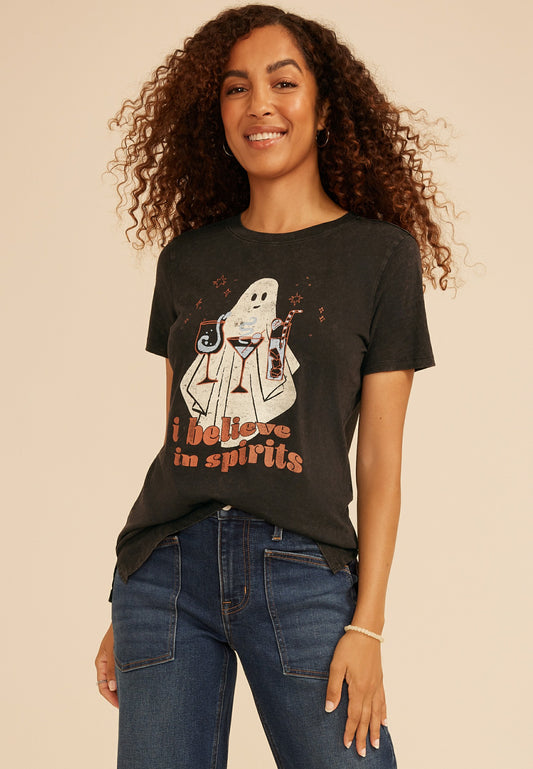 Maurices I Believe In Spirits Classic Fit Graphic Tee