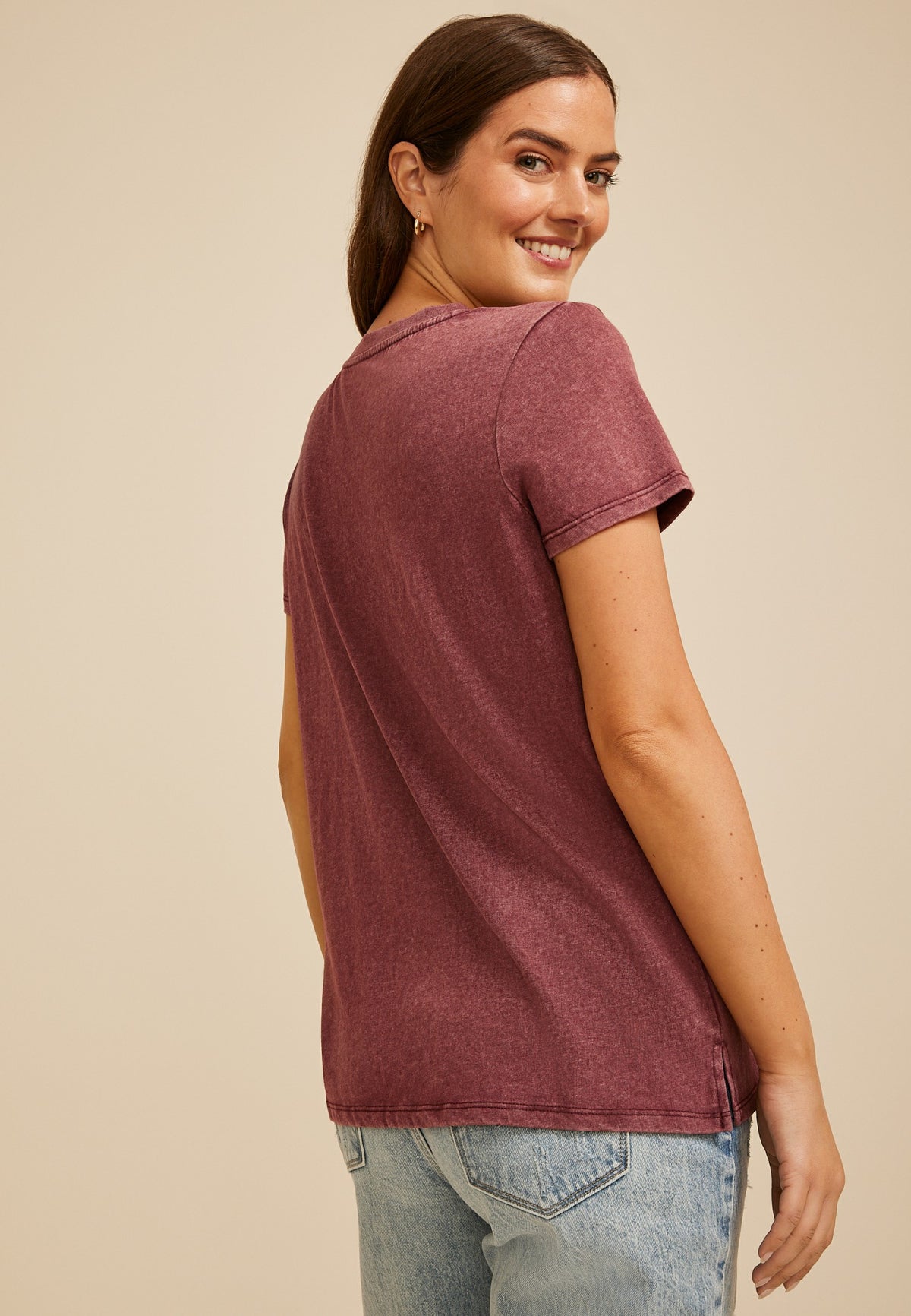 Maurices Floral Shadow Classic Fit Graphic Tee