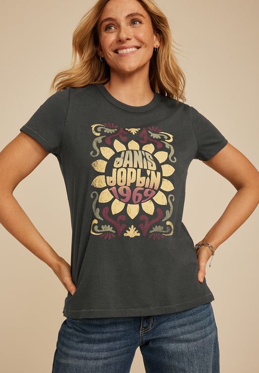 Maurices Janis Joplin 1969 Classic Fit Graphic Tee