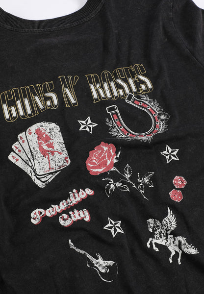 Maurices Guns N Roses Paradise City Oversized Graphic Tee