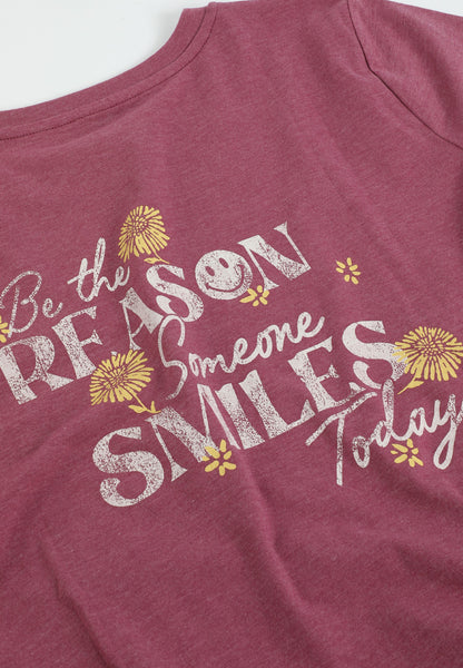 Maurices Be The Reason Someone Smiles Today Classic Fit Graphic Tee