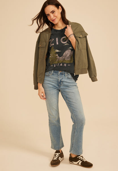 Maurices Zion Utah Classic Fit Graphic Tee