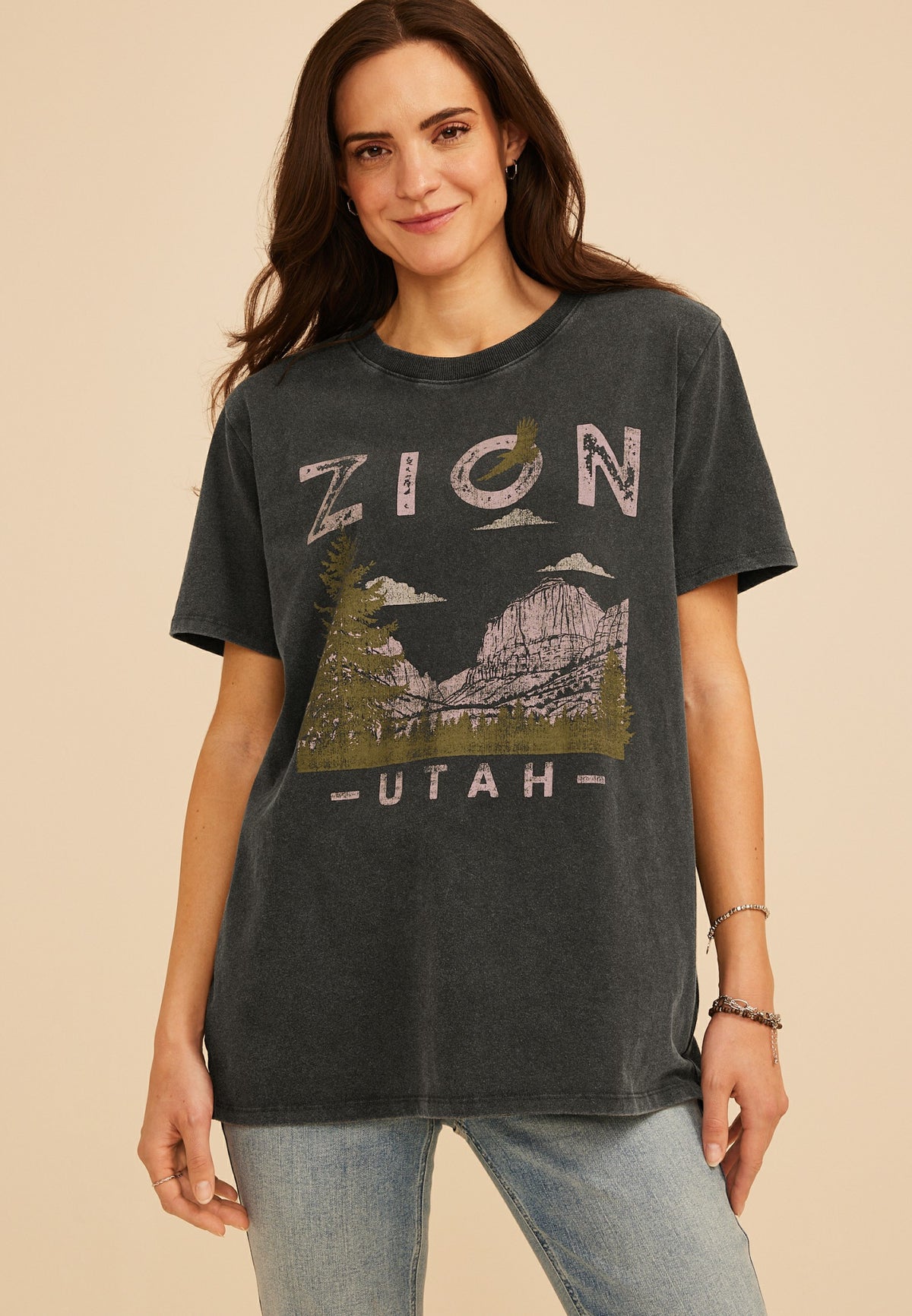 Maurices Zion Utah Classic Fit Graphic Tee