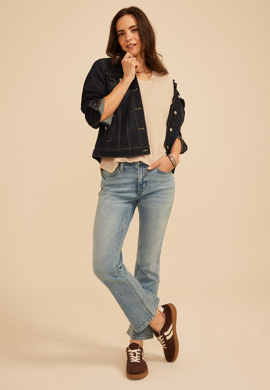 Maurices 24/7 Slub Rib Relaxed Fit Tee