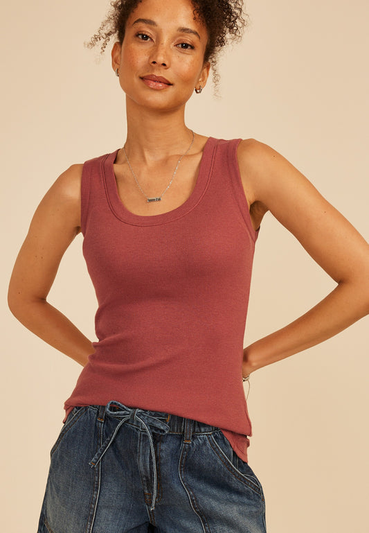 Maurices 24/7 U Line Tank Top