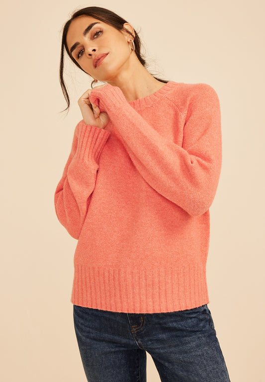 Maurices Crew Neck Raglan Sweater