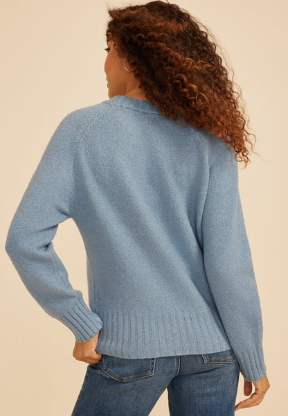 Maurices Crew Neck Raglan Sweater