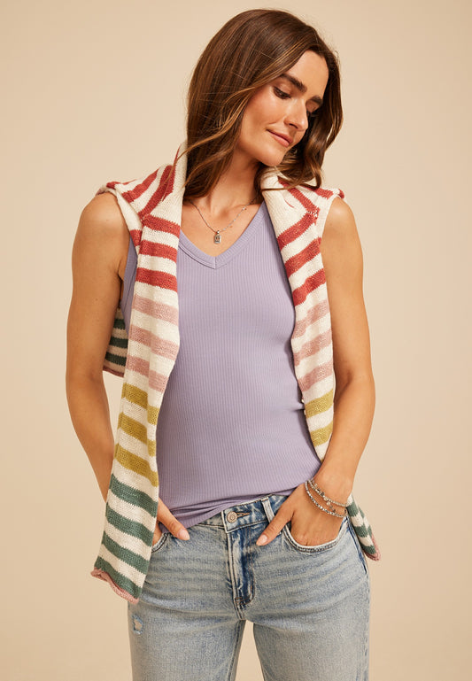 Maurices 24/7 Highline V Neck Tank Top