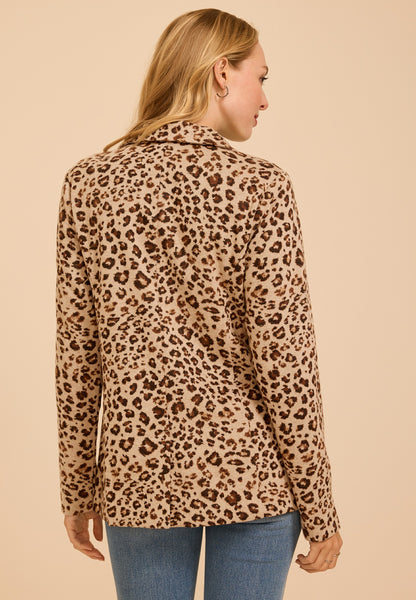 Maurices Animal Button Front Blazer