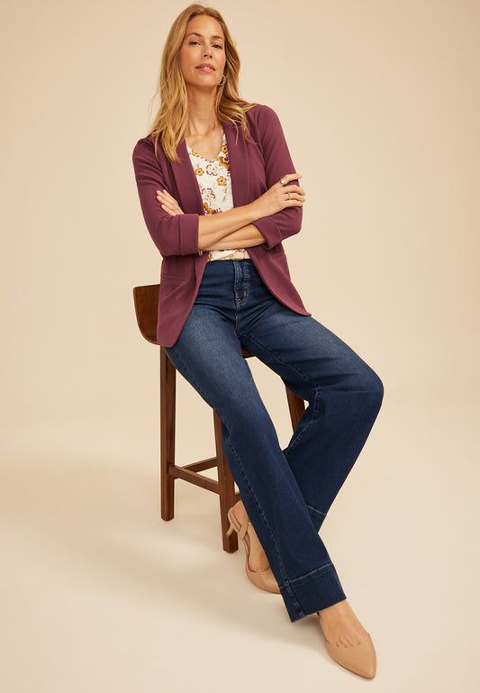 Maurices Versa Open Front Blazer