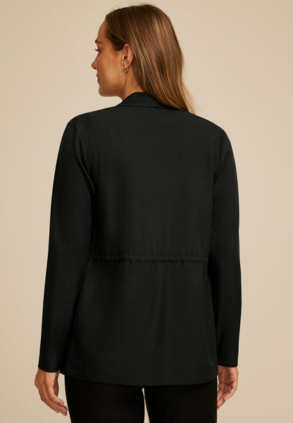 Maurices Waterfall Cinched Blazer