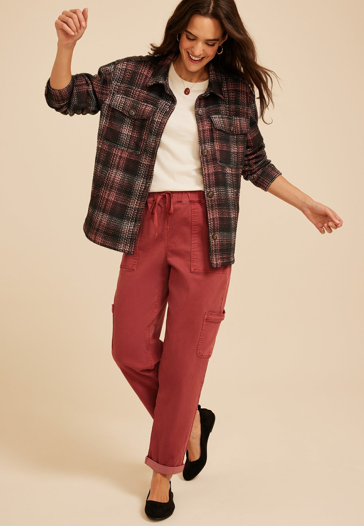 Maurices Shortie Shoreline Shacket