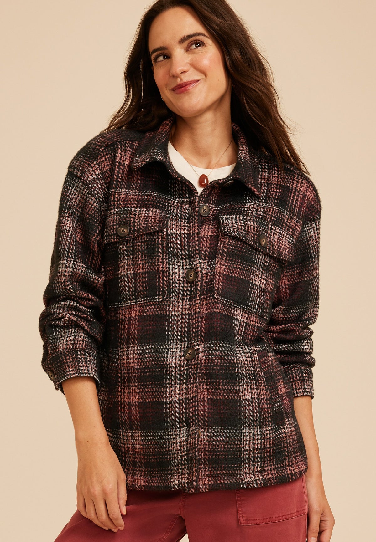 Maurices Shortie Shoreline Shacket