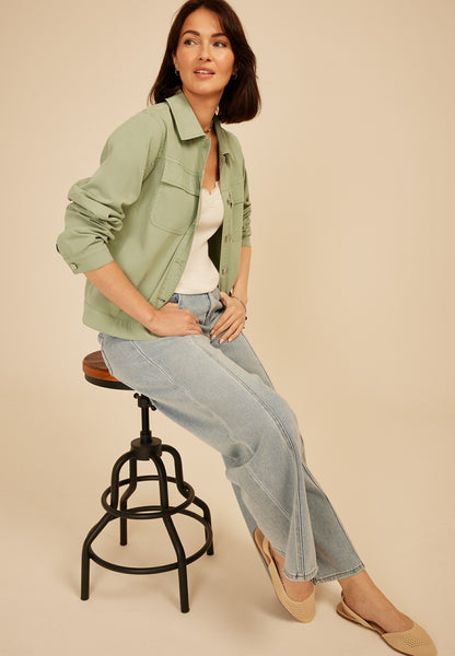 Maurices Poplin Jacket