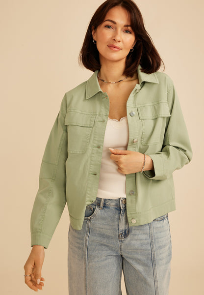 Maurices Poplin Jacket