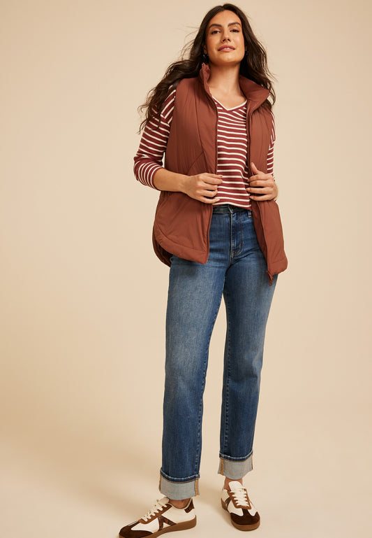 Maurices Active Casual Tunic Vest