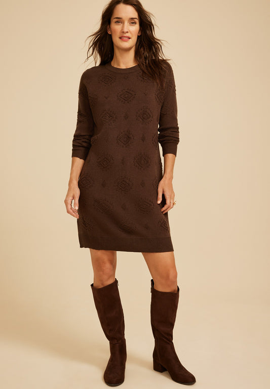 Maurices Medallion Sweater Dress