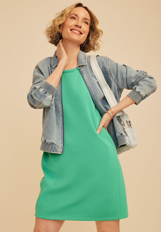 Maurices Cloud Scuba Knit Tank Dress
