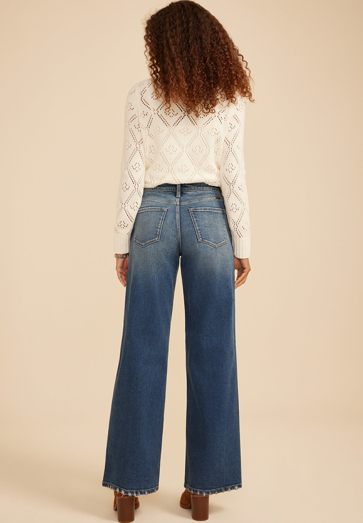 Maurices KanCan™ High Rise Ripped Wide Leg Jeans
