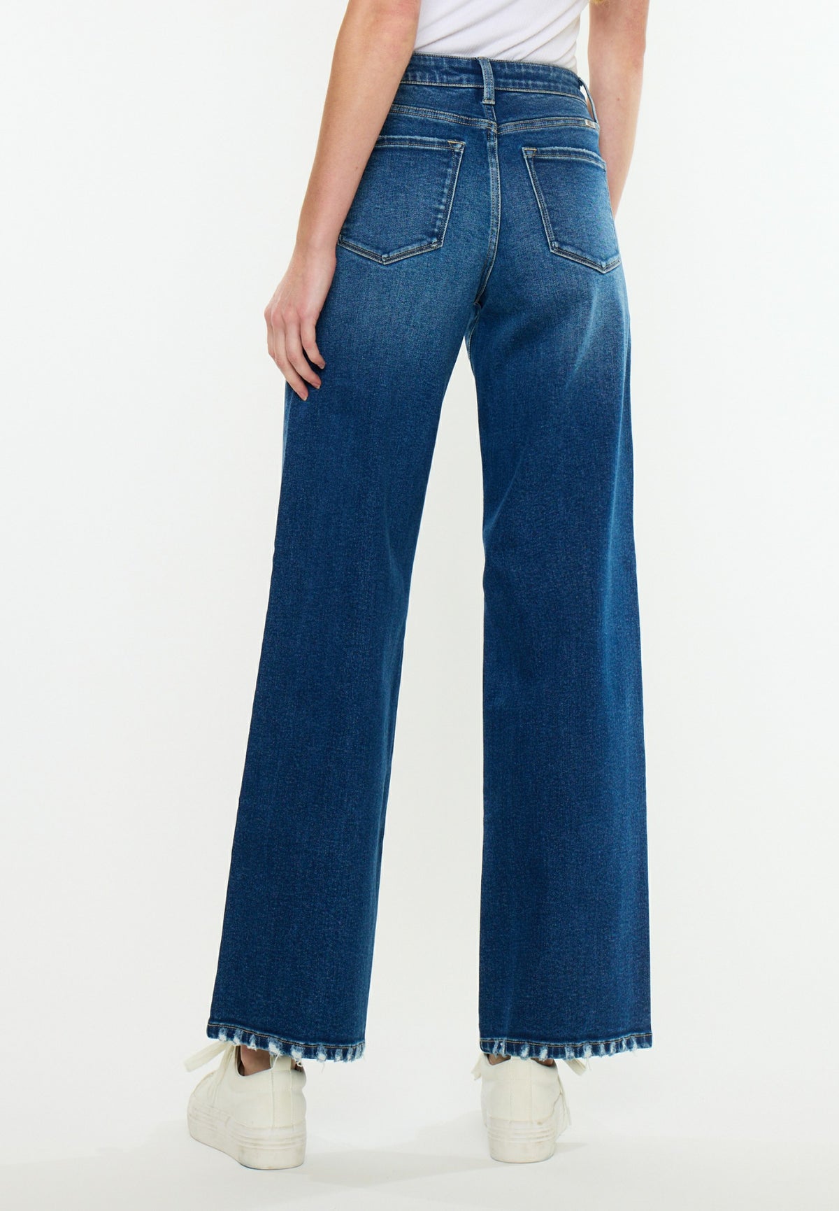 Maurices KanCan™ High Rise Ripped Wide Leg Jeans