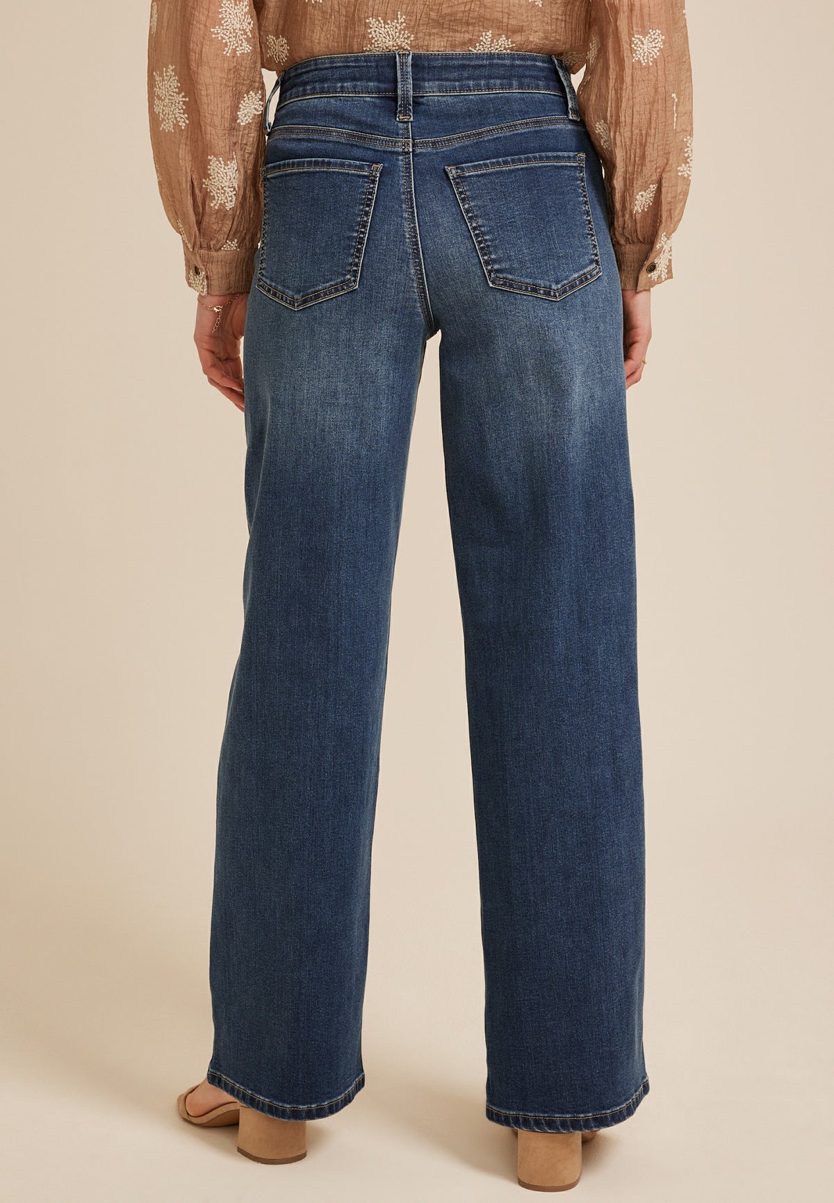 Maurices m jeans by maurices™ Classic Dark High Rise Wide Leg Jean