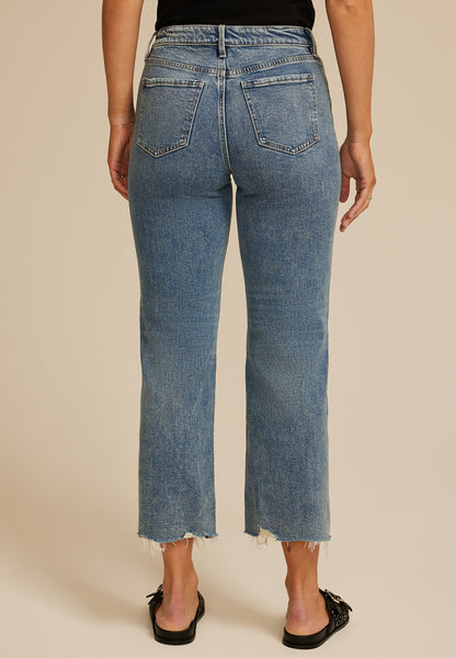 Maurices Flying Monkey™ High Rise Fray Hem Wide Leg Jean